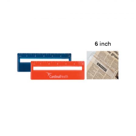 15cm Ruler with Colour and Magnifying - DS063TL
