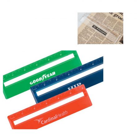 15cm Ruler Magnifying - DS063