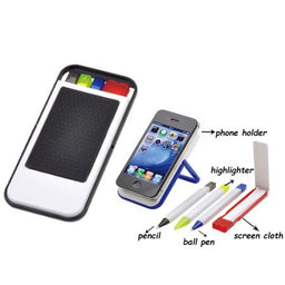 Mobile Holder with Pen Sets and Cloth - DS523