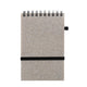 A6 Recycled Coffee Ground PP Notebook - DSN22015