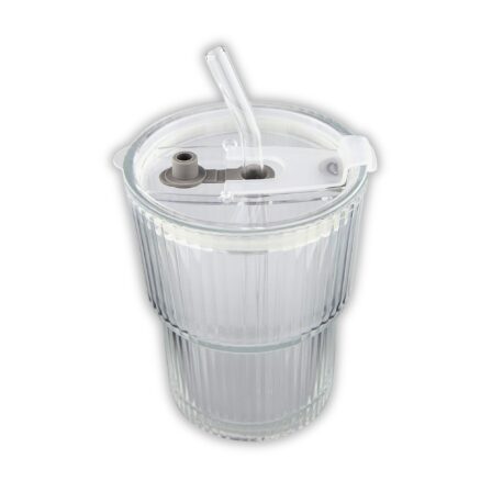 Puccino Glass Ice Coffee Cup  - EK023