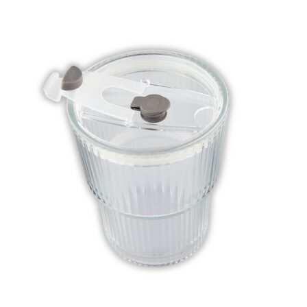 Puccino Glass Ice Coffee Cup  - EK023