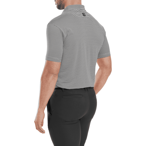 Foot Joy Stretch Pique Lisle Micro Feeder Stripe Mens