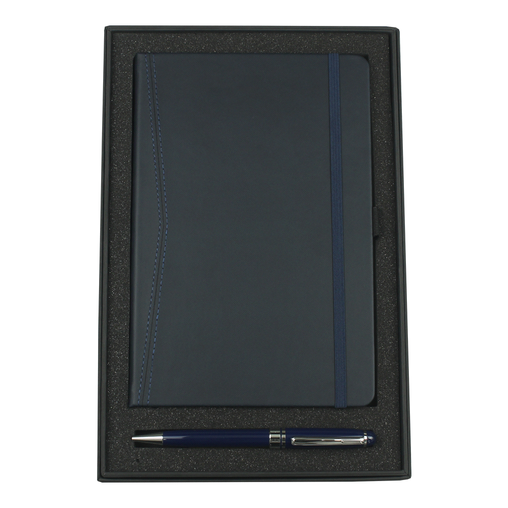 Gift Set w/ 9198 Pedova Pocket Bound JournalBook & 6002 Bristol Twist Ballpoint Pen