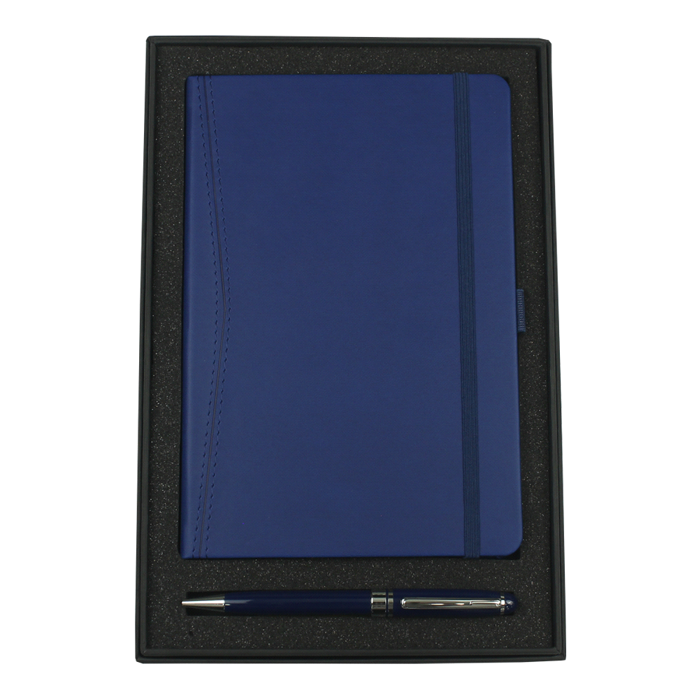Gift Set w/ 9198 Pedova Pocket Bound JournalBook & 6002 Bristol Twist Ballpoint Pen