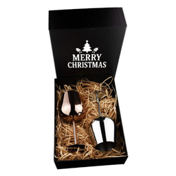 Bula Vinaka Stainless Steel Wine Glass Gift Set  - GS047