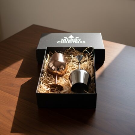 Bula Vinaka Stainless Steel Wine Glass Gift Set  - GS047