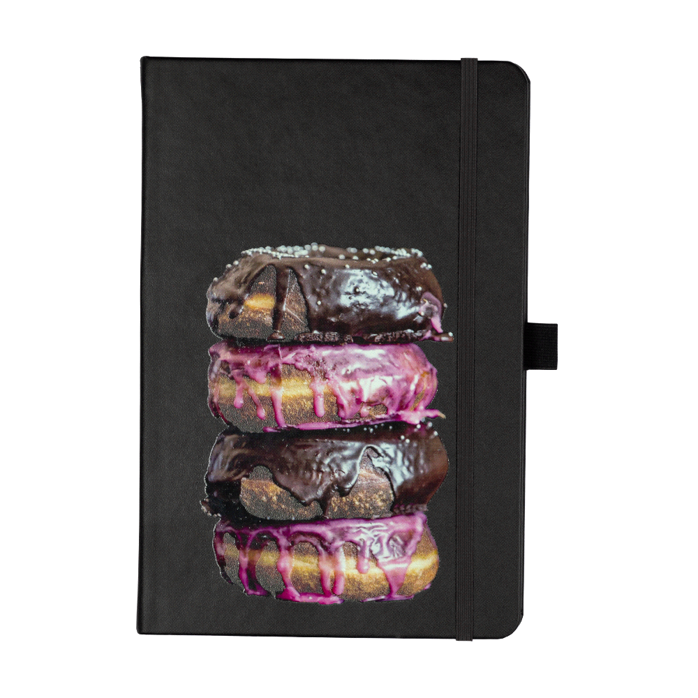 Gift Set - Cotton Drawstring Bag, Insulated Bottle, Journal & Pen