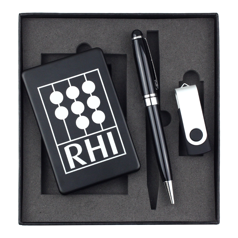 Powerbank, USB (4GB) & Pen Giftset