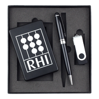Powerbank, USB (4GB) & Pen Giftset