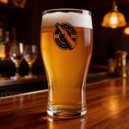 Arcal Schooner Beer Glass 550ml  - GW006