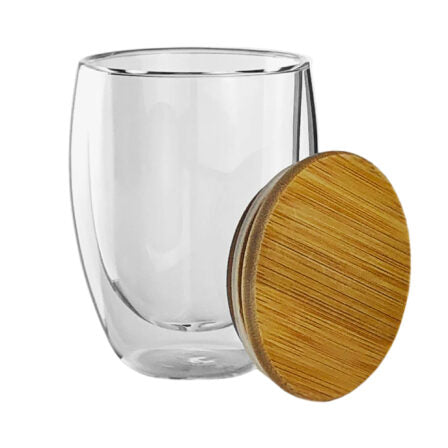 Oxa Double Wall Glass Cup 350ml  - GW012