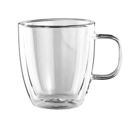 Garna Double Wall Glass Cup 350ml  - GW014