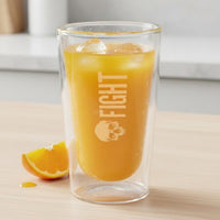 Tirigo Double Wall Glass Tumbler 370ml  - GW023
