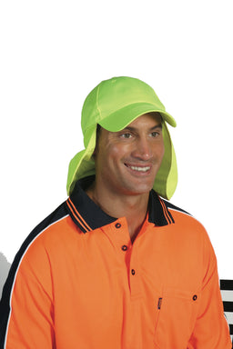 HiVis Cap with Flap