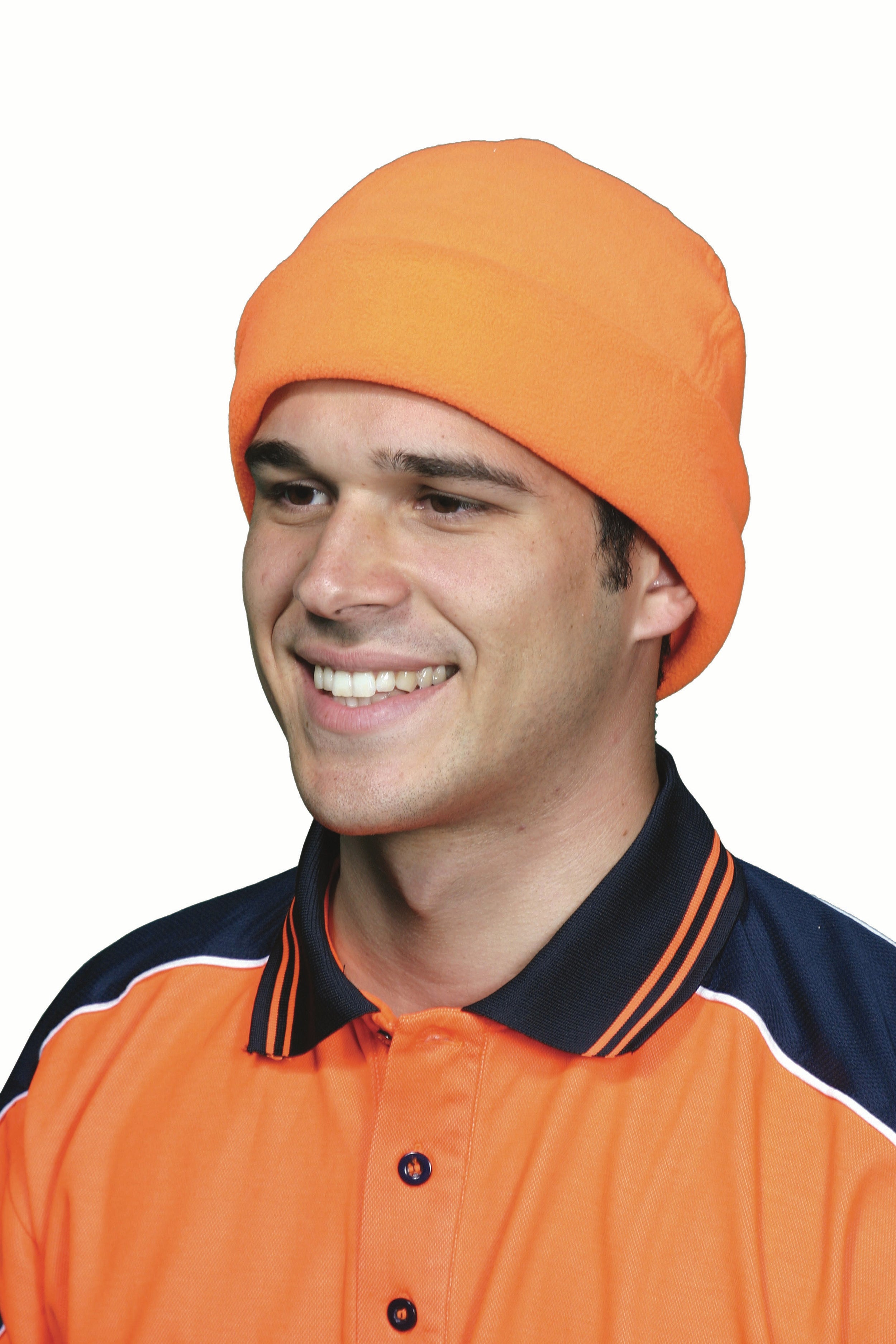 HiVis micro fleece beanie