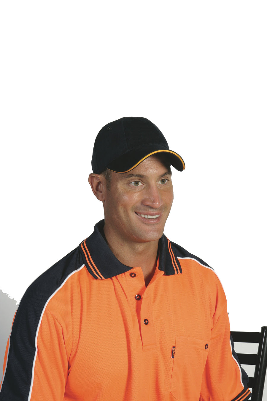 sandwich cotton cap with metal buckle