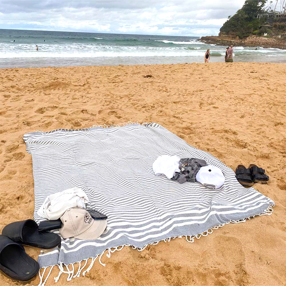 Hilana Upcycled Fethiye Throw Blanket