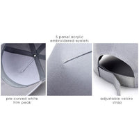 Keemo 5 Panel Heavy Acrylic Sandwich Cap  - HDW002