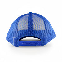White Front 5 Panel Trucker Mesh Cap  - HDW003