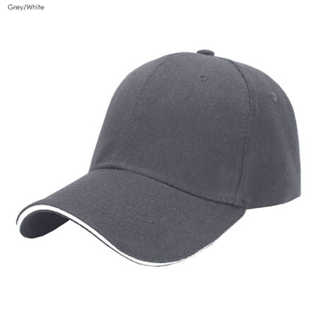 Const 6 Panel Cotton Sandwich Cap  - HDW005