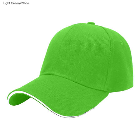 Const 6 Panel Cotton Sandwich Cap  - HDW005