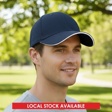 Const 6 Panel Cotton Sandwich Cap  - HDW005