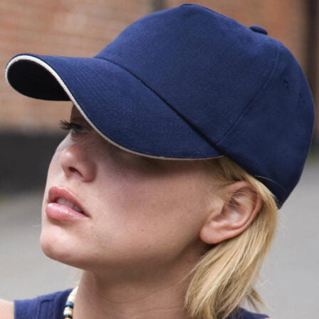 Nevaso 5 Panel Heavy Cotton Sandwich Cap  - HDW006