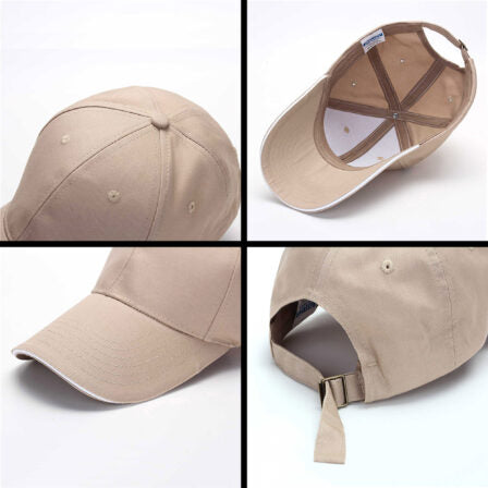 Chicago 6 Panel Kid Cotton Sandwich Cap  - HDW007