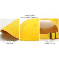 Chicago 6 Panel Kid Cotton Sandwich Cap  - HDW007