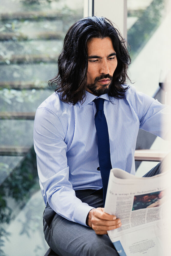 Yellow Bow 50 Men's Shirt
