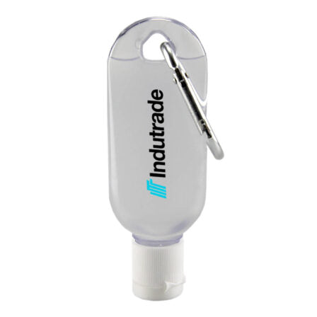 30ml Gel Hand Sanitiser with Carabiner - HS003