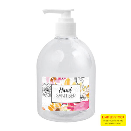 500ml Hand Sanitiser Gel 75% Alcohol - HS009