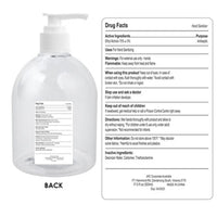 500ml Hand Sanitiser Gel 75% Alcohol - HS009