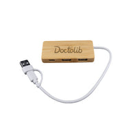 Bamboo USB Hub -HUB002