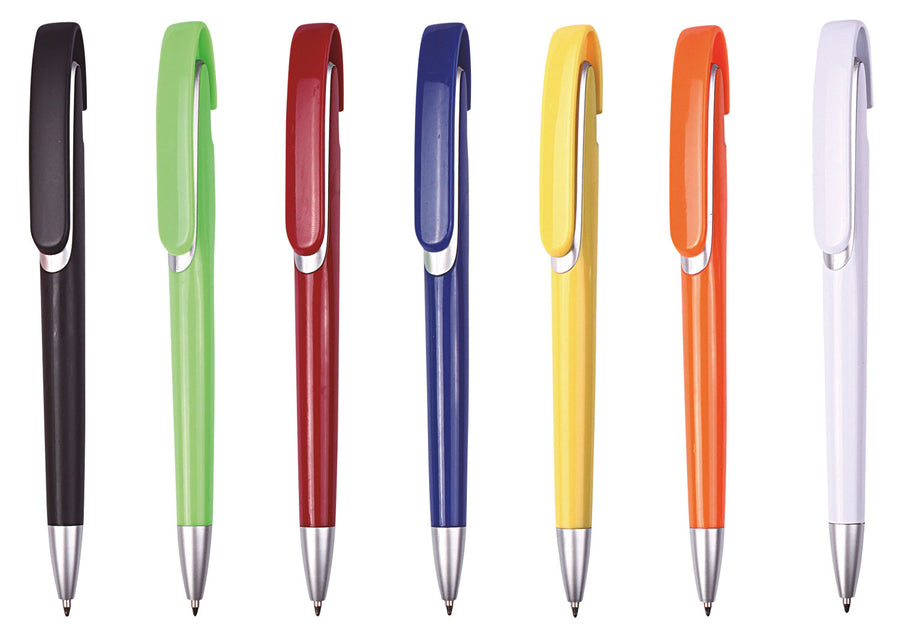 EUROPA Push -Action Plastic Ballpen -
