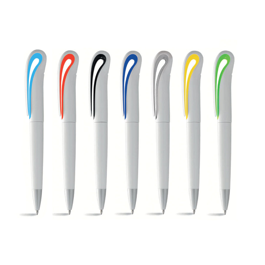 ORION Twist -Action Ballpoint Pen with Styled Clip -