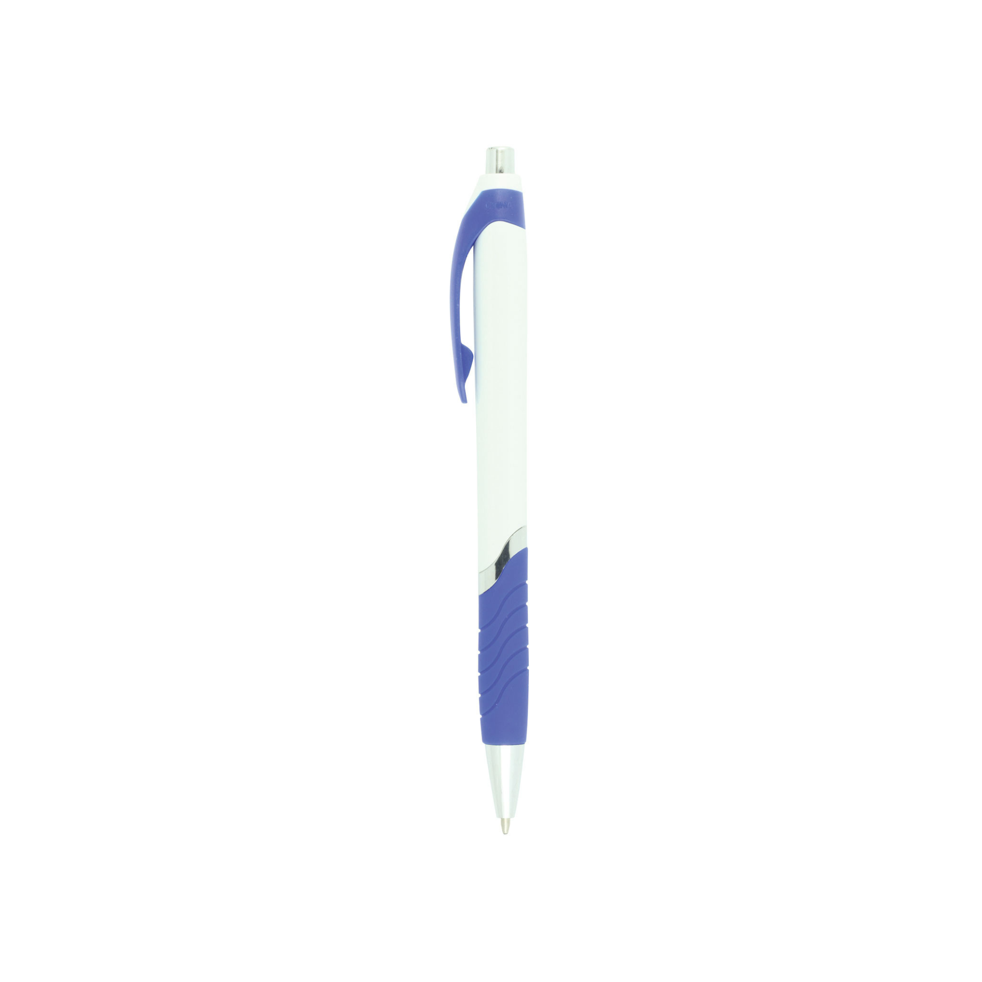 VECTRA Push -Action Ballpoint Pen with Rubber Grip -