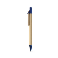 OSLO Eco Push -Action Ball Pen with Wooden Clip -