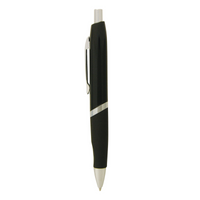 MANSA Push -Button Metal Pen with Rubber Grip -