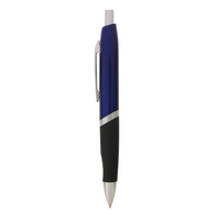 MANSA Push -Button Metal Pen with Rubber Grip -