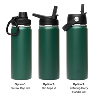 LAPEN 500ml Vacuum Bottle - 3 Different Lid Options -