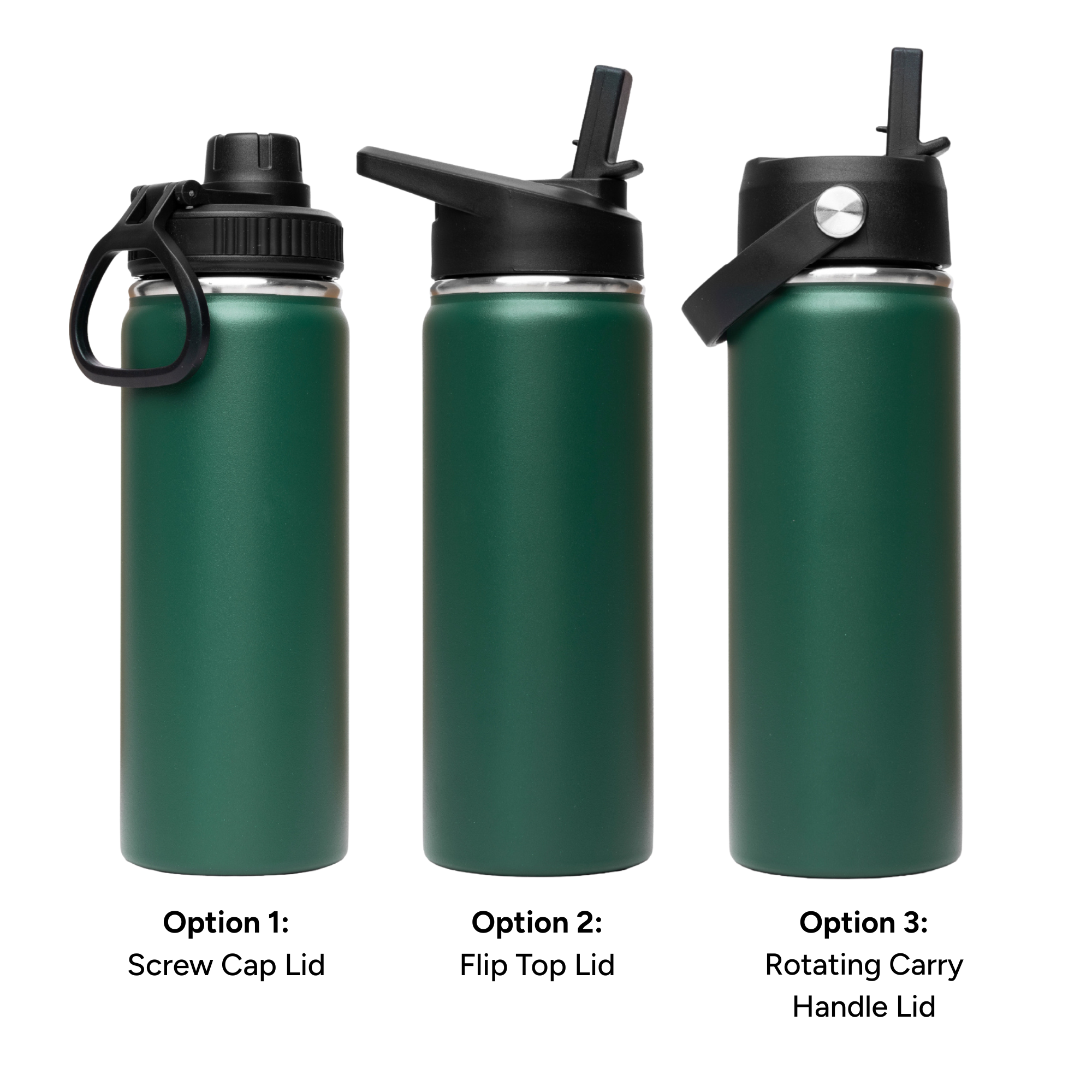 LAPEN 500ml Vacuum Bottle - 3 Different Lid Options -