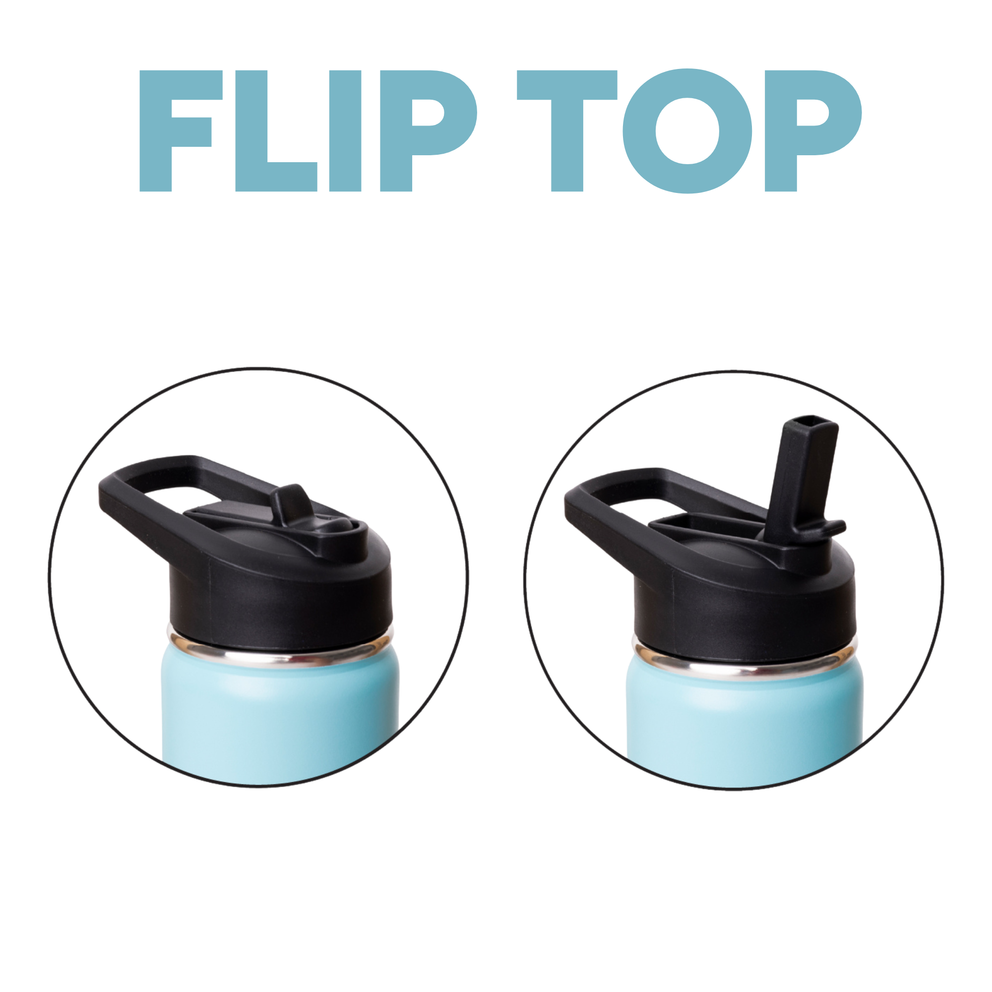 LAPEN 500ml Vacuum Bottle - 3 Different Lid Options -