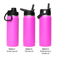 LAPEN 500ml Vacuum Bottle - 3 Different Lid Options -