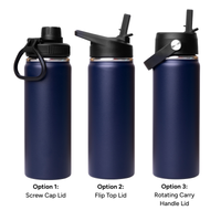 LAPEN 500ml Vacuum Bottle - 3 Different Lid Options -