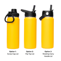 LAPEN 500ml Vacuum Bottle - 3 Different Lid Options -