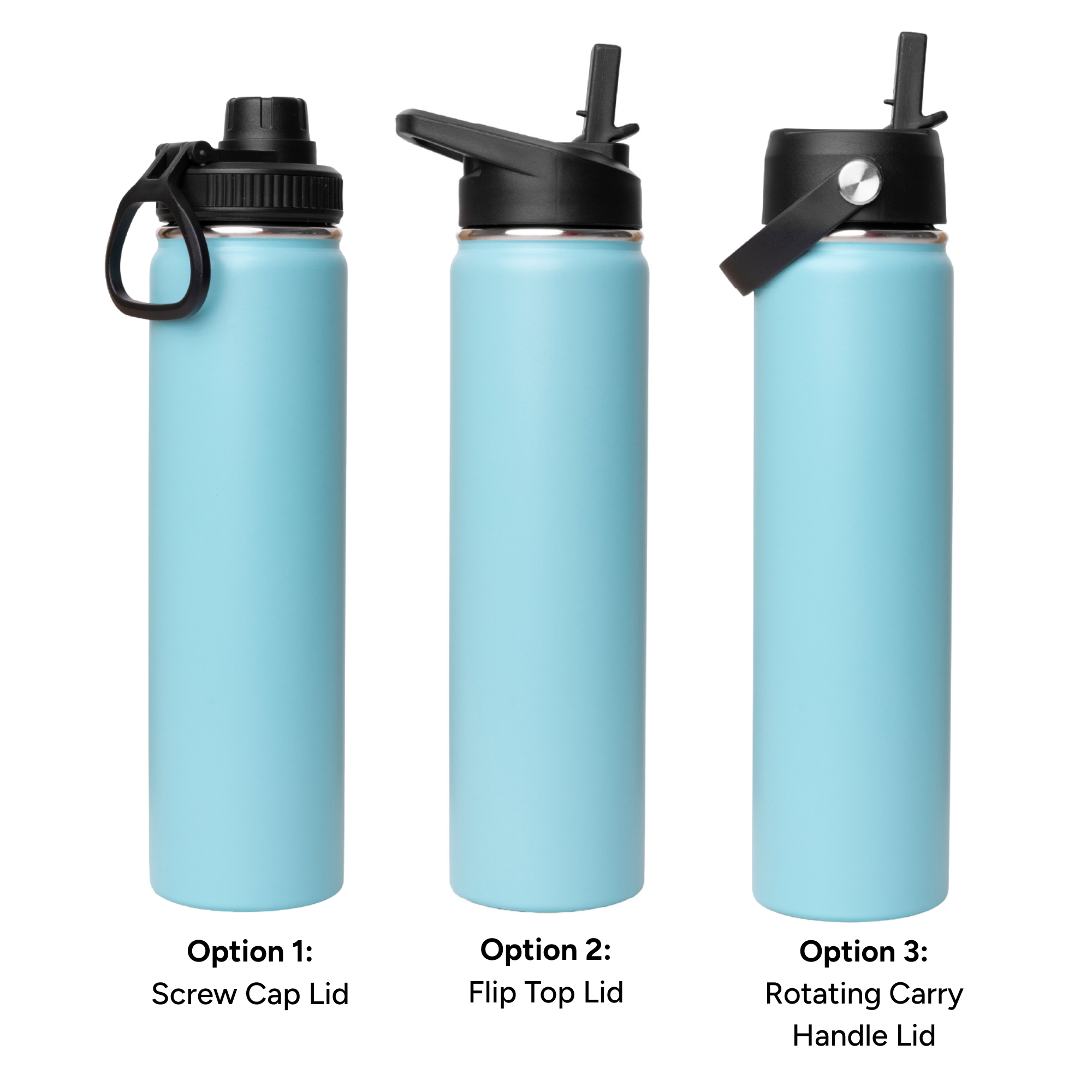 LAPEN 750ml Vacuum Bottle - 3 Different Lid Options -