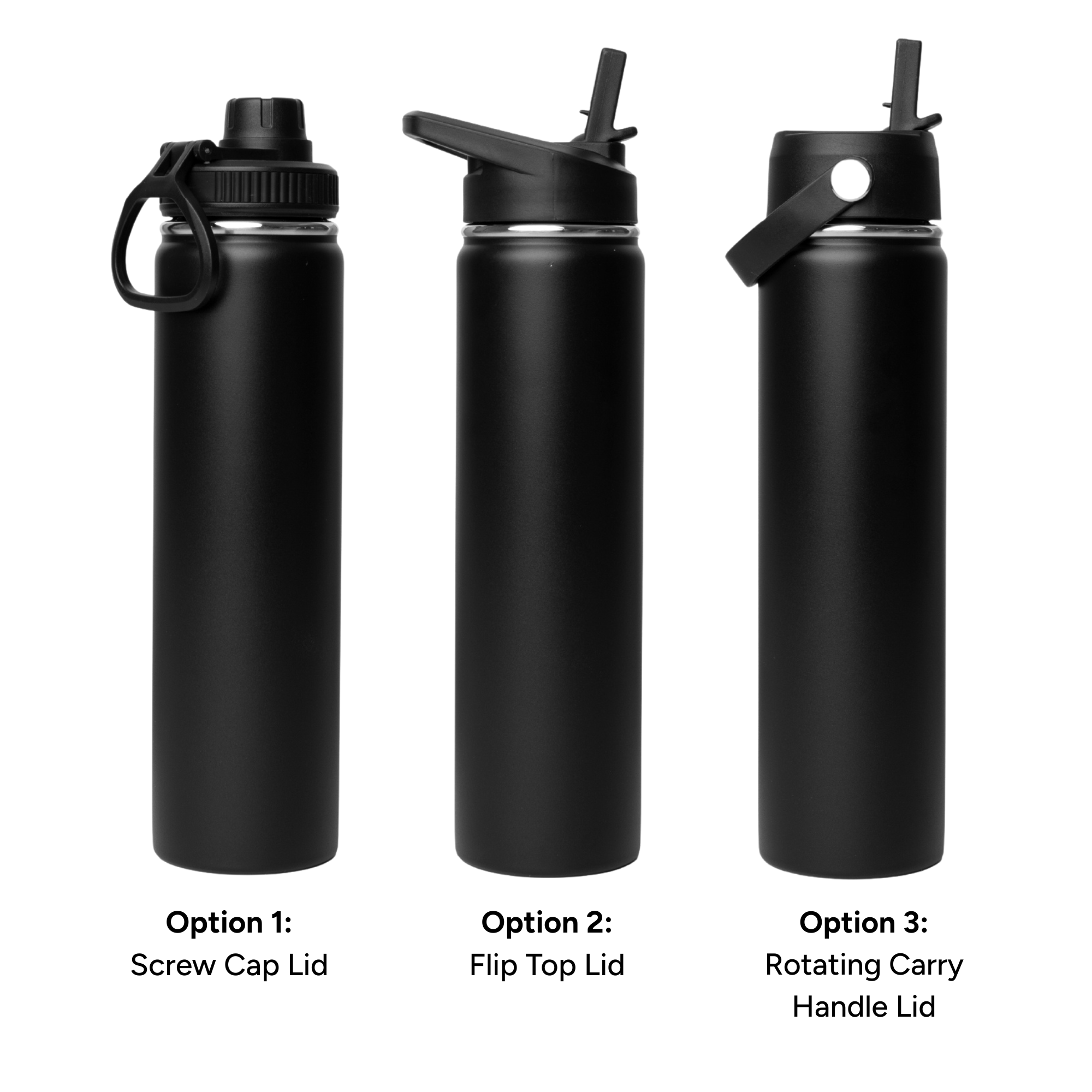 LAPEN 750ml Vacuum Bottle - 3 Different Lid Options -