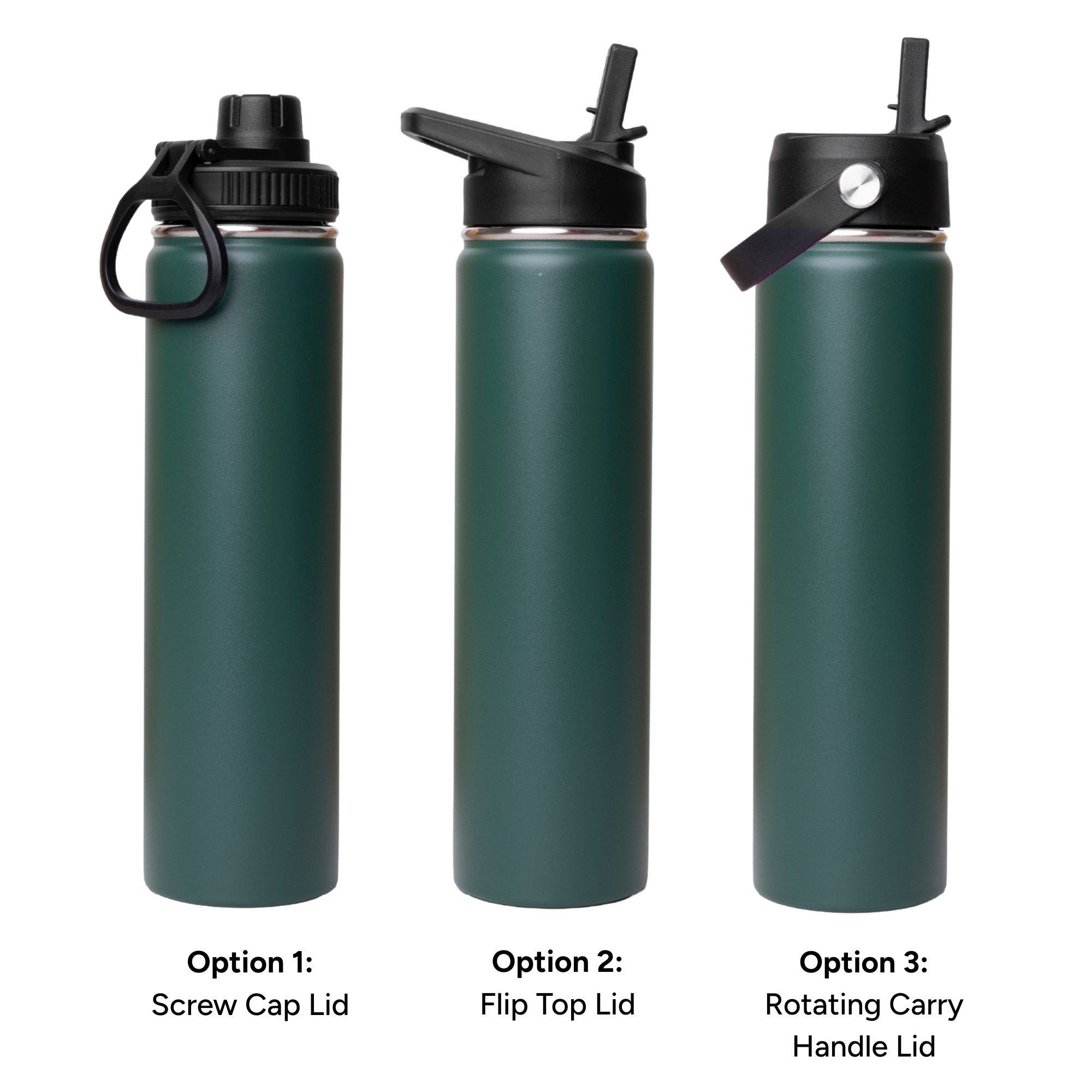 LAPEN 750ml Vacuum Bottle - 3 Different Lid Options -